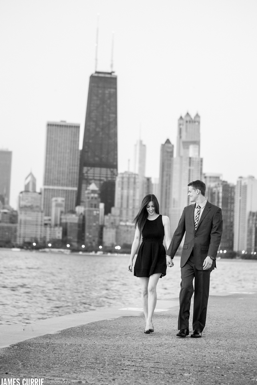 North Avenue Beach Engagement Photography